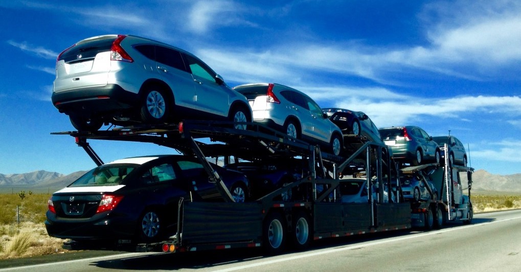 car shipping truck